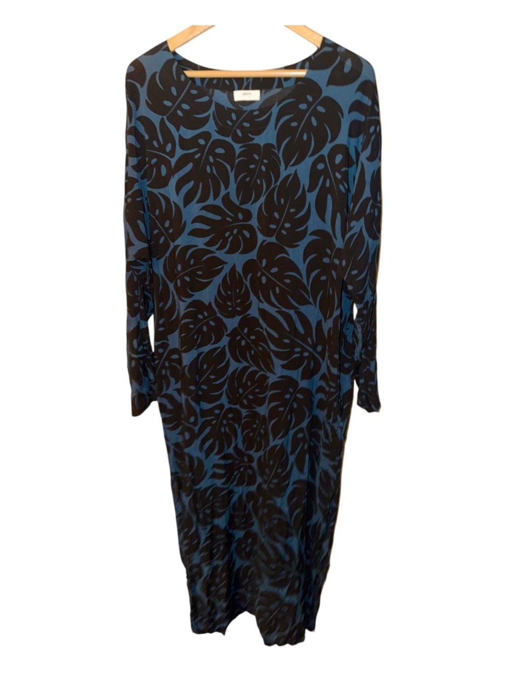 Mikoh Monstera Print Maxi Dress 3 L